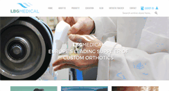 Desktop Screenshot of lbgmedical.com